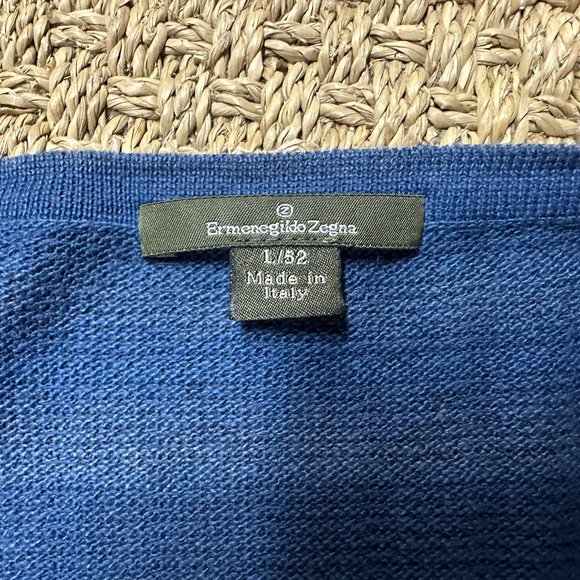 ERMENEGILDO ZEGNA SWEATER COTTON TEXTURED - Picture 2 of 7